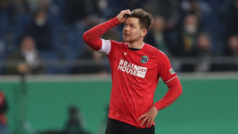 Dominik Kaiser fehlt Hannover am Wochenende gegen Schalke.