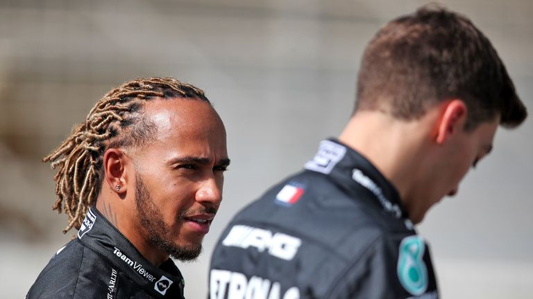 Das interne Duell im Mercedes Team entscheidet aus eurer Sicht Hamilton dieses Jahr für sich (65 %).