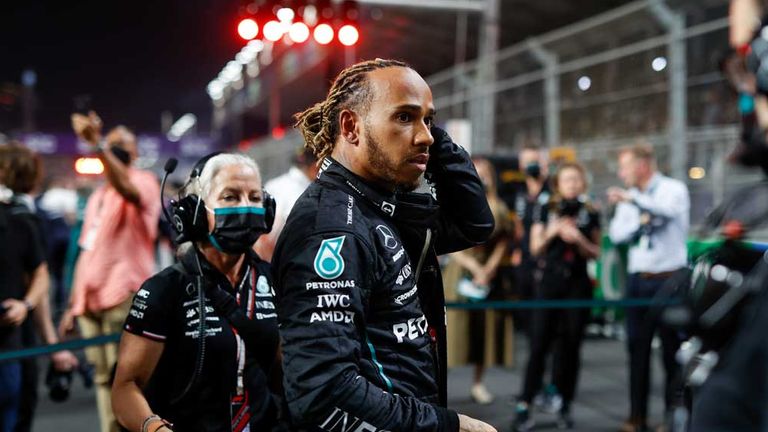 Lewis Hamilton und Mercedes enttäuschten in Saudi-Arabien.
