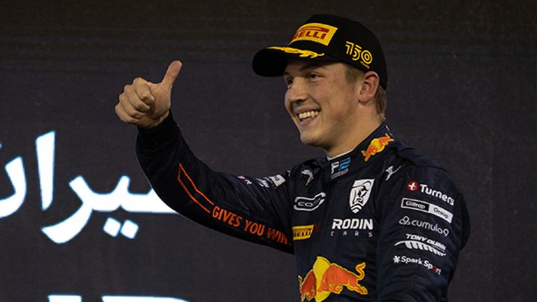 Liam Lawson ist neuer Führender in der Formel 2.