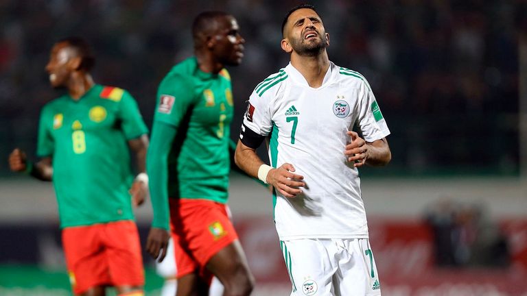 Riyad Mahrez und Algerien sind kein Teilnehmer der WM-Endrunde in Katar.