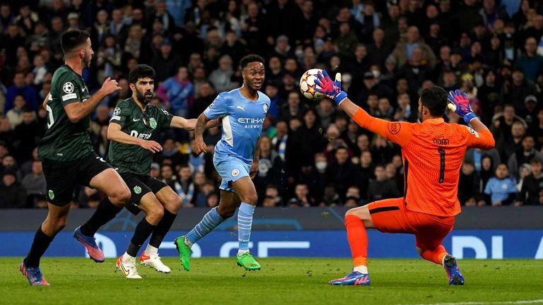 Manchester City zieht über Sporting ins CL-Viertelfinale ein.