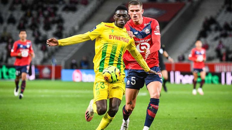 RANDAL KOLO MUANI: Wechselt ablösefrei vom FC Nantes zu Eintracht Frankfurt