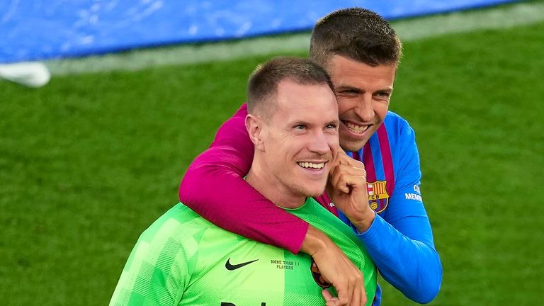 ABWEHR: Gerard Pique (FC Barcelona) - spielt seit 2014 zusammen mit ter Stegen bei Barca.