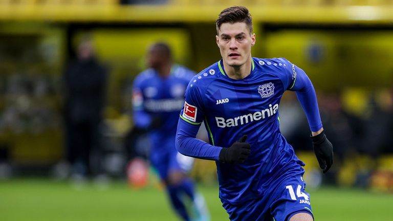 Platz 7 (geteilt): Patrick Schick (Bayer Leverkusen) - 20 Tore x Faktor 2 = 40 Punkte