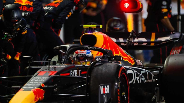 Platz 10: Red Bull (Sergio Perez) - 2,63 Sekunden (Runde 33) - 1 Punkt