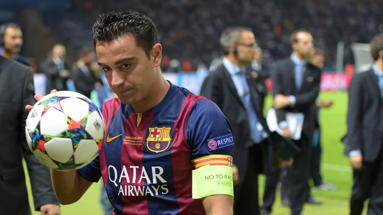 MITTELFELD: Xavi Hernandez (Trainer FC Barcelona) - trainiert ter Stegen seit dieser Saison, holten 2015 zusammen den CL-Titel.