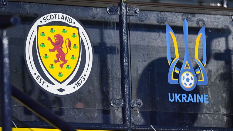 Ukraine are due to face Scotland on March 24 at Hampden Park