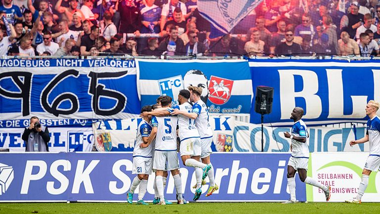 Der 1. FC Magdeburg steht als erster Aufsteiger in die 2. Bundesliga fest.