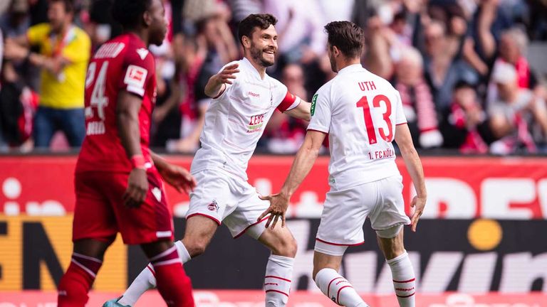 Der 1. FC Köln besiegt Arminia Bielefeld und ist das Kurs internationales Geschäft.