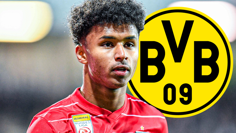 Der Wechsel von Karim Adeyemi im kommenden Sommer zum BVB steht kurz bevor.