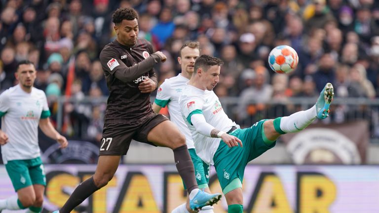 Werder Bremen und der FC St. Pauli trennen sich unentschieden.