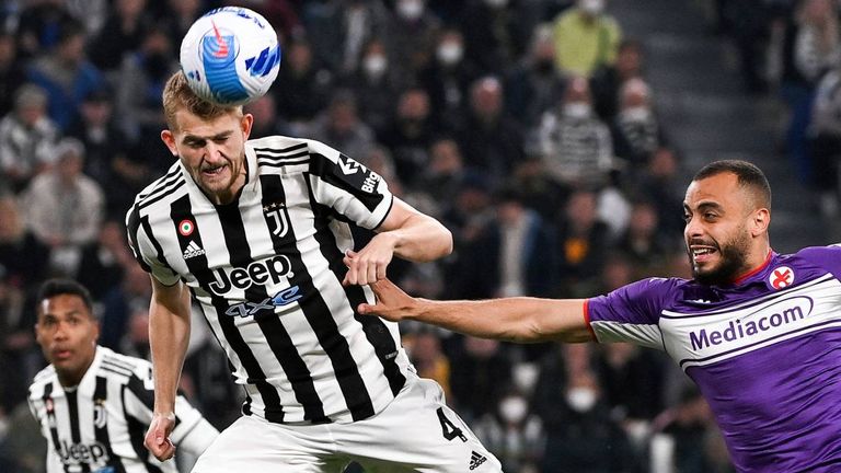 Matthijs de Ligt steht mit Juventus im Pokalfinale.