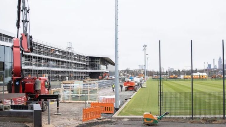 Der neue DFB-Campus ist kurz vor der Fertigstellung.
Quelle: Instagram/dfb_akademie