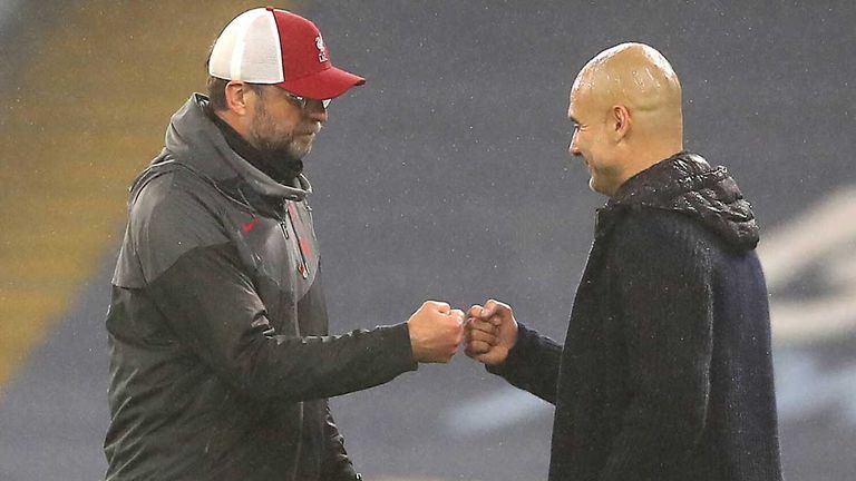 Am Sonntag treffen Jürgen Klopp und Pep Guardiola im Topspiel zwischen Liverpool und Manchester City aufeinander.
