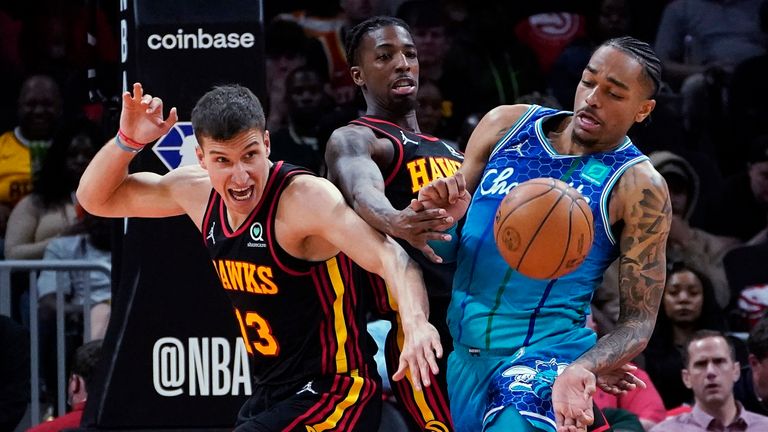 Die Hawks haben die Hornets deutlich schlagen können.