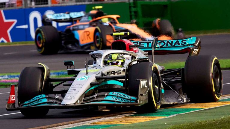Lewis Hamilton und Mercedes haben auch in Melbourne mit vielen Problemen zu kämpfen.