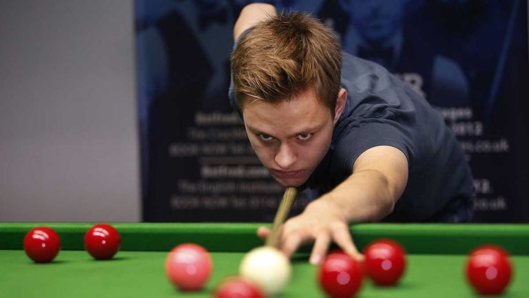 Lukas Kleckers ist auf dem Weg nach oben auf der Snooker-Tour.