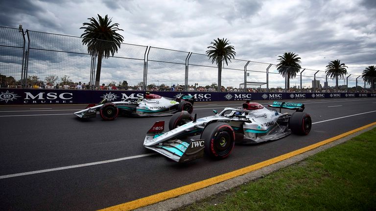 Mercedes staubte am Sonntag die meisten Punkte (27) aller Teams ab. Mit Russells P3 stand seit Beginn der Hybrid-Ära (2014) immer ein Silberpfeil auf dem Podium in Australien.