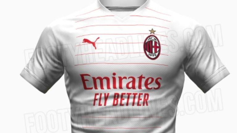 Das neue Milan-Trikot soll 2022/23 so aussehen (footyheadlines.com).