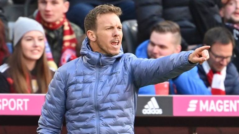 Julian Nagelsmann hat sich mit dem FC Bayern seinen ersten Meister-Matchball erspielt.