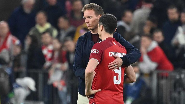 Julian Nagelsmann wünscht sich, dass Robert Lewandowski dem FC Bayern erhalten bleibt.