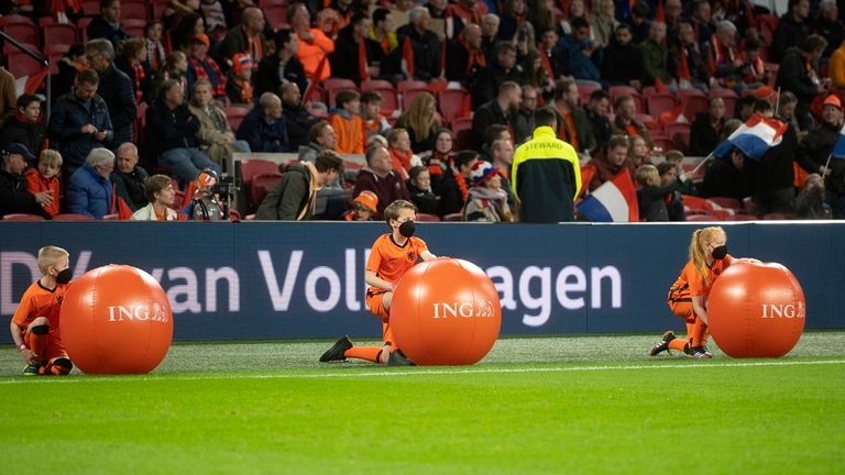 ING ist Sponsor der niederländischen Nationalmannschaft.