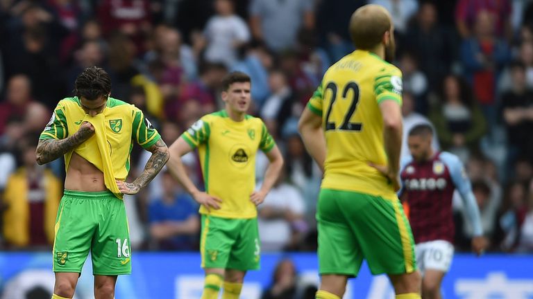 Norwich City steht als erster Absteiger aus der Premier League fest.