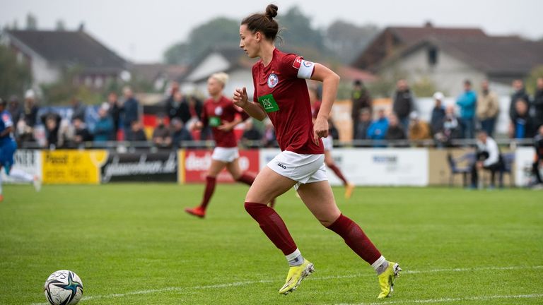 Sara Agrez (Turbine Potsdam) wechselt in der kommenden Saison zum Pokalfinal-Gegner VfL Wolfsburg. 