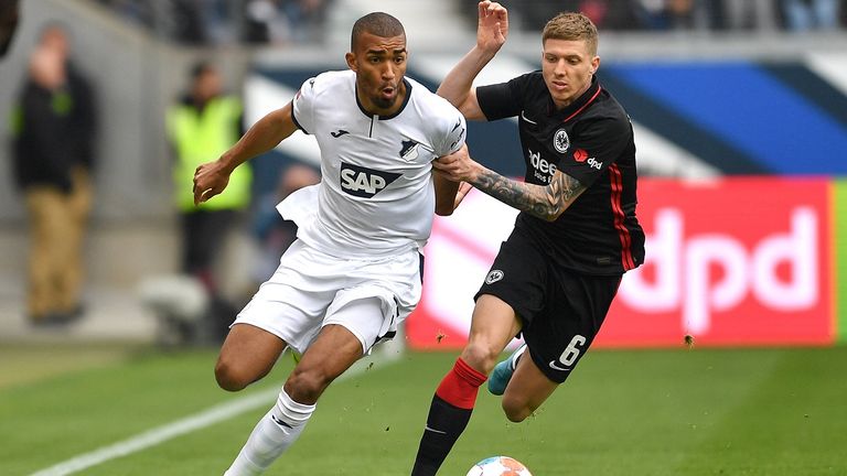 Die Eintracht Frankfurt und die TSG Hoffenheim trennen sich im Duell unentschieden. 