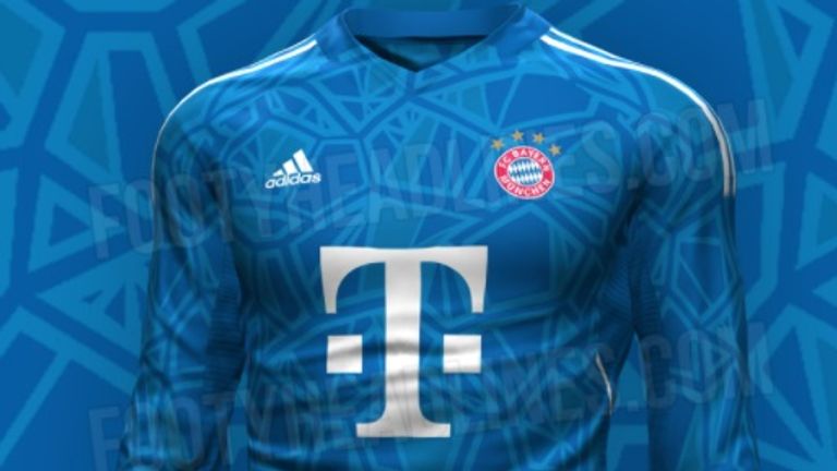 So sieht wohl das Trikot von Manuel Neuer in der Saison 2022/23 aus. (Quelle: https://www.footyheadlines.com/)