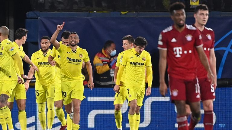 Villarreal besiegt den FC Bayern im Viertelfinal-Hinspiel.