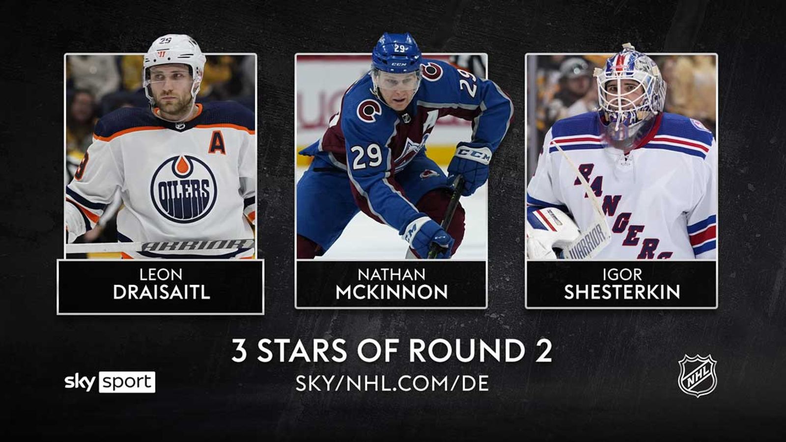 NHL ernennt drei Stars der 2