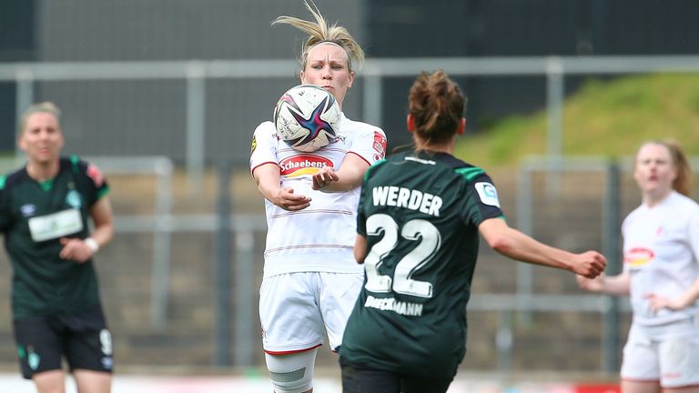 Kristin Demann war vom FC Bayern an den 1. FC Köln ausgeliehen