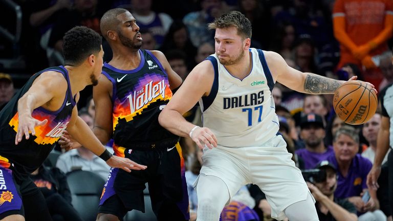 Trotz 45 Doncic-Punkten muss sich Dallas den Phoenix Suns geschlagen geben.