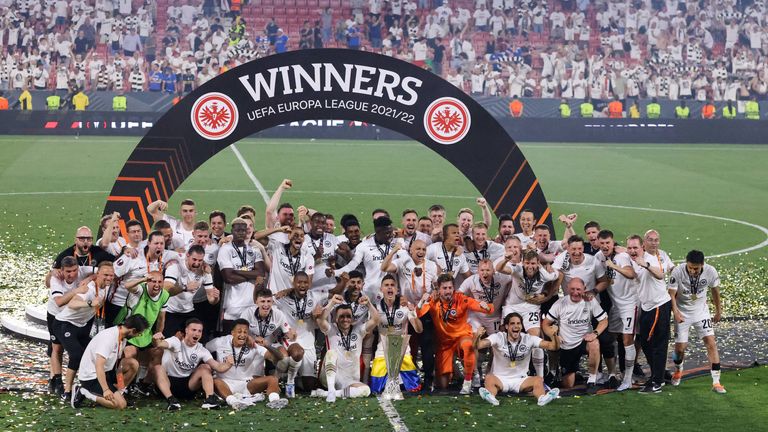 Es ist vollbracht: Eintracht Frankfurt gewinnt die Europa League.