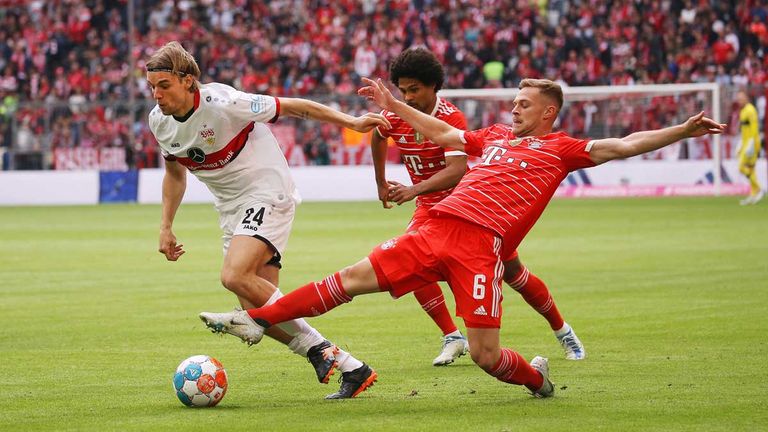 Der FC Bayern München gegen den VfB Stuttgart.