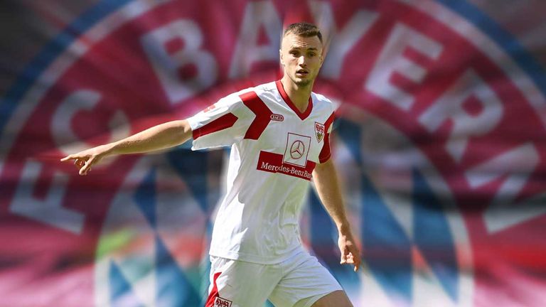 Der FC Bayern hat ein Auge auf Stuttgarts Stürmer Sasa Kalajdzic geworfen.