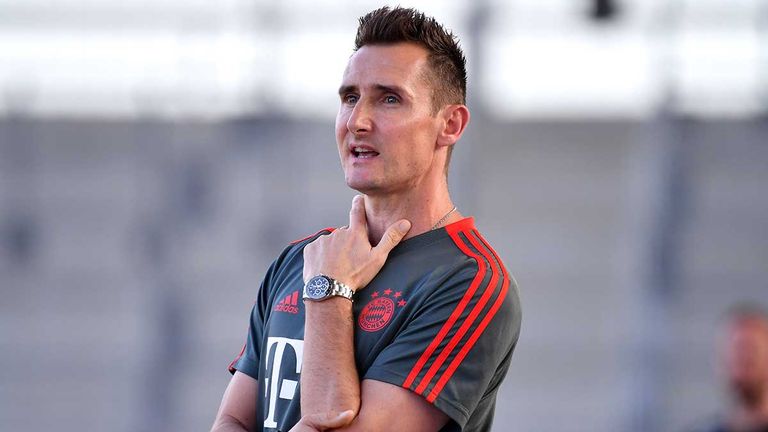 Miroslav Klose war beim FC Bayern als Jungendtrainer und Co-Trainer von Hansi Flick tätig.