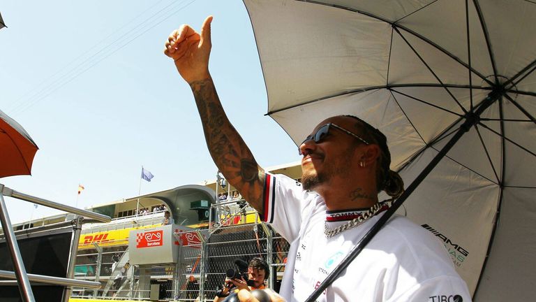 Lewis Hamilton kann nach dem vierten Platz in Barcelona mehr als zufrieden sein.
