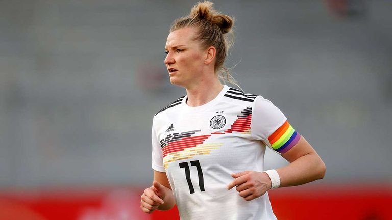 Alexandra Popp gehört als Kapitänin zum vorläufigen 28er-Kader der DFB-Frauen für die EM in England.