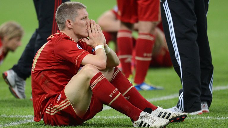 Bastian Schweinsteiger trauert dem verlorenen "Finale dahoam" immer noch hinterher.