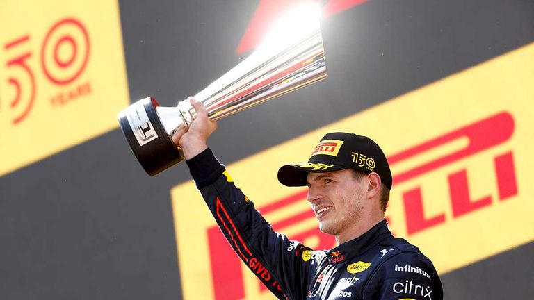 Max Verstappen triumphiert in Barcelona.