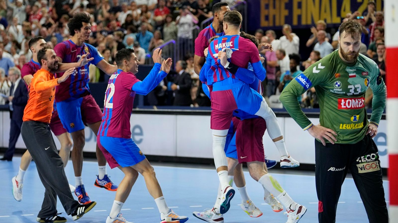 Handball-Champions-League Barcelona gewinnt Final Four trotz starkem Wolff gegen Kielce Handball News Sky Sport