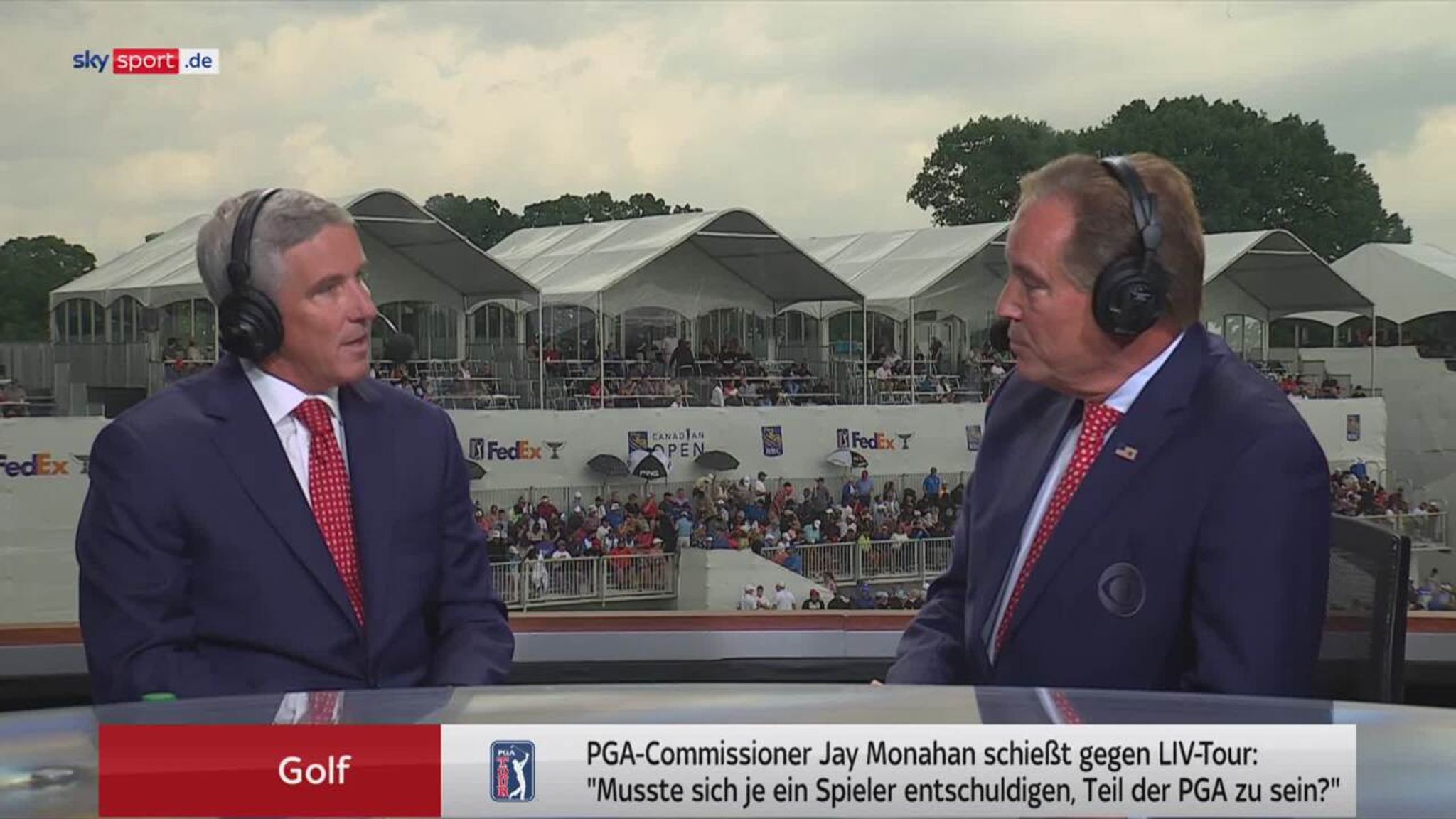 Golf PGA-Commissioner Jay Monahan zur LIV-Tour Golf News Sky Sport