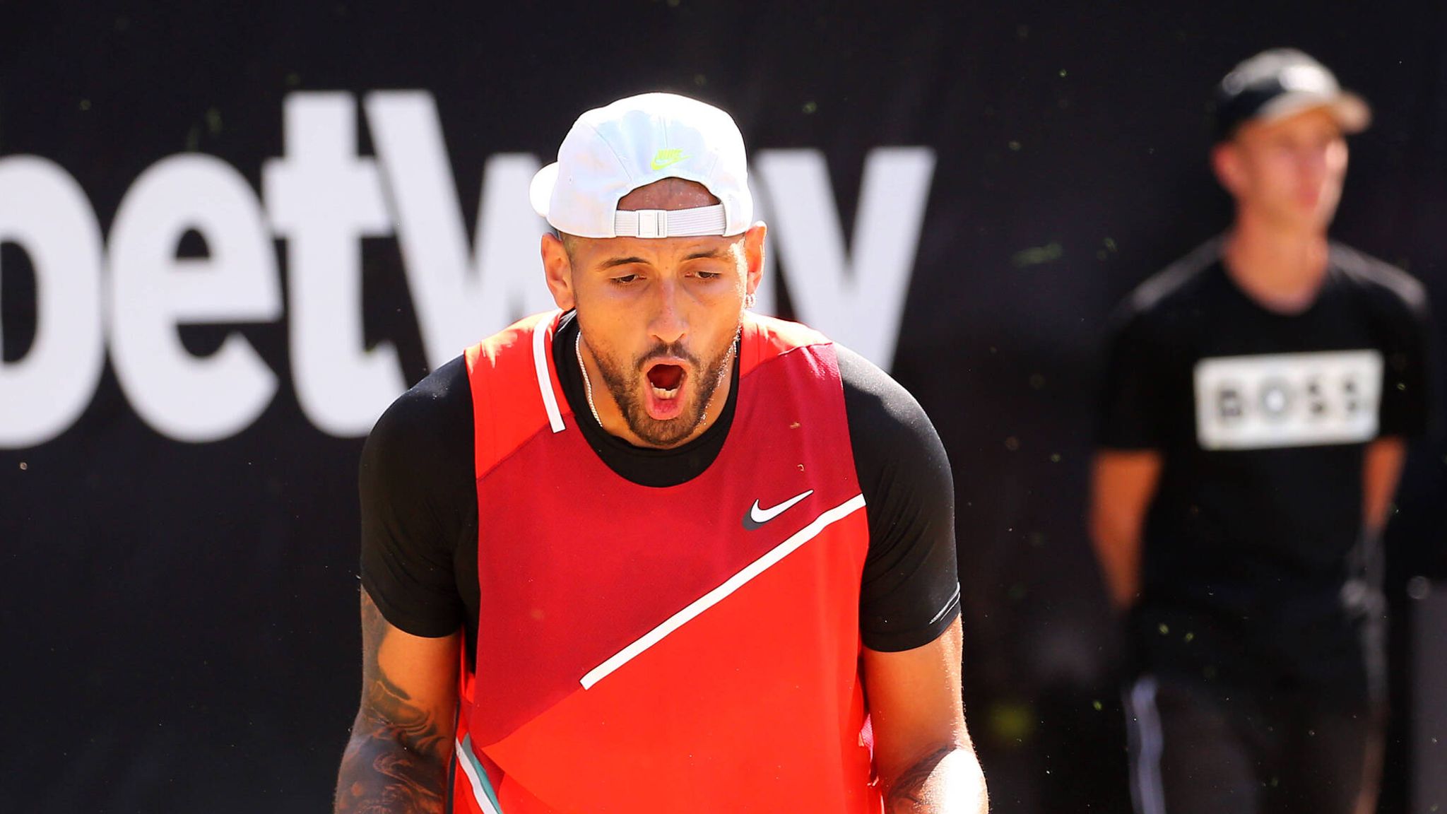 Tennis Nick Kyrgios legt sich in Stuttgart mit Zuschauern an Tennis
