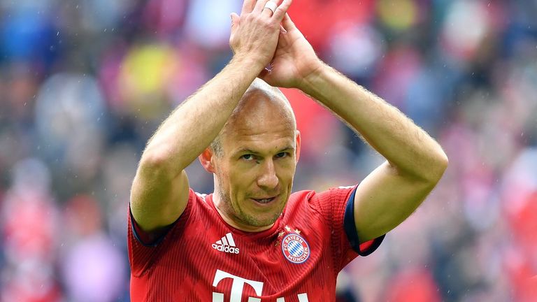Arjen Robben, ablösefreier Wechsel am 30.6.2019, Marktwert 4,5 Millionen Euro. Ablösesumme 2009: 25 Millionen Euro.