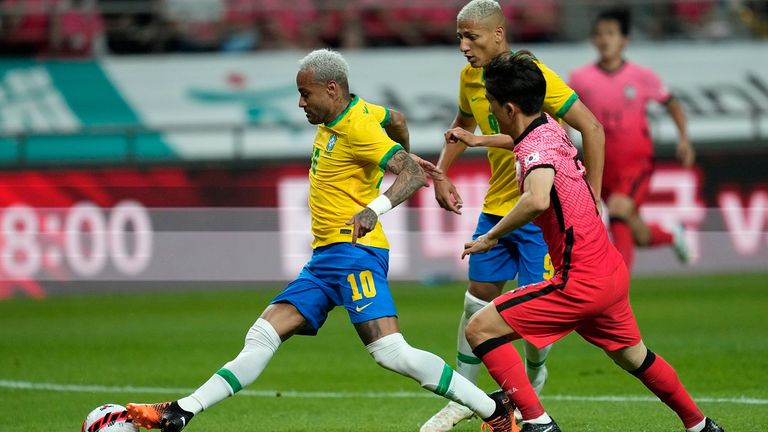 Brasilien hat sich gegen Südkorea keine Blöße gegeben.