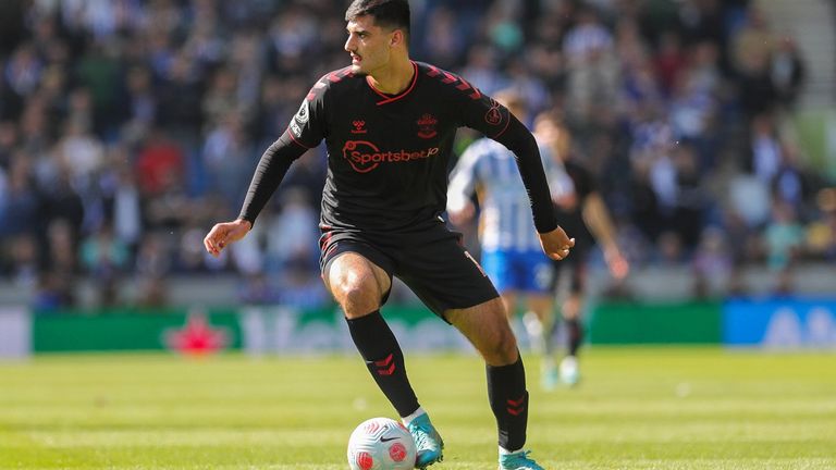 Armando Broja gelangen 2021/2022 sechs Treffer für den FC Southampton.