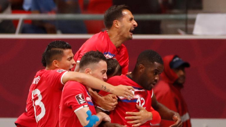 Costa Rica jubelt und sichert sich das letzte WM-Ticket für Katar.